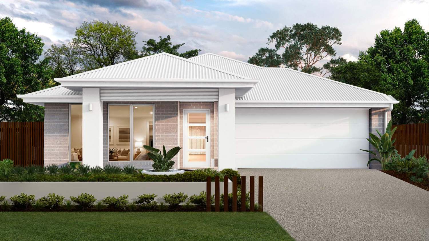 Dusk Four A NOW by Weeks Home Design Weeks Homes